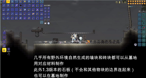 泰拉瑞亚1.4墓地环境怎么形成 墓地地形生成方法
