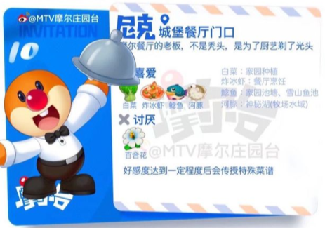 摩尔庄园居民喜好分享 所有居民喜好图鉴