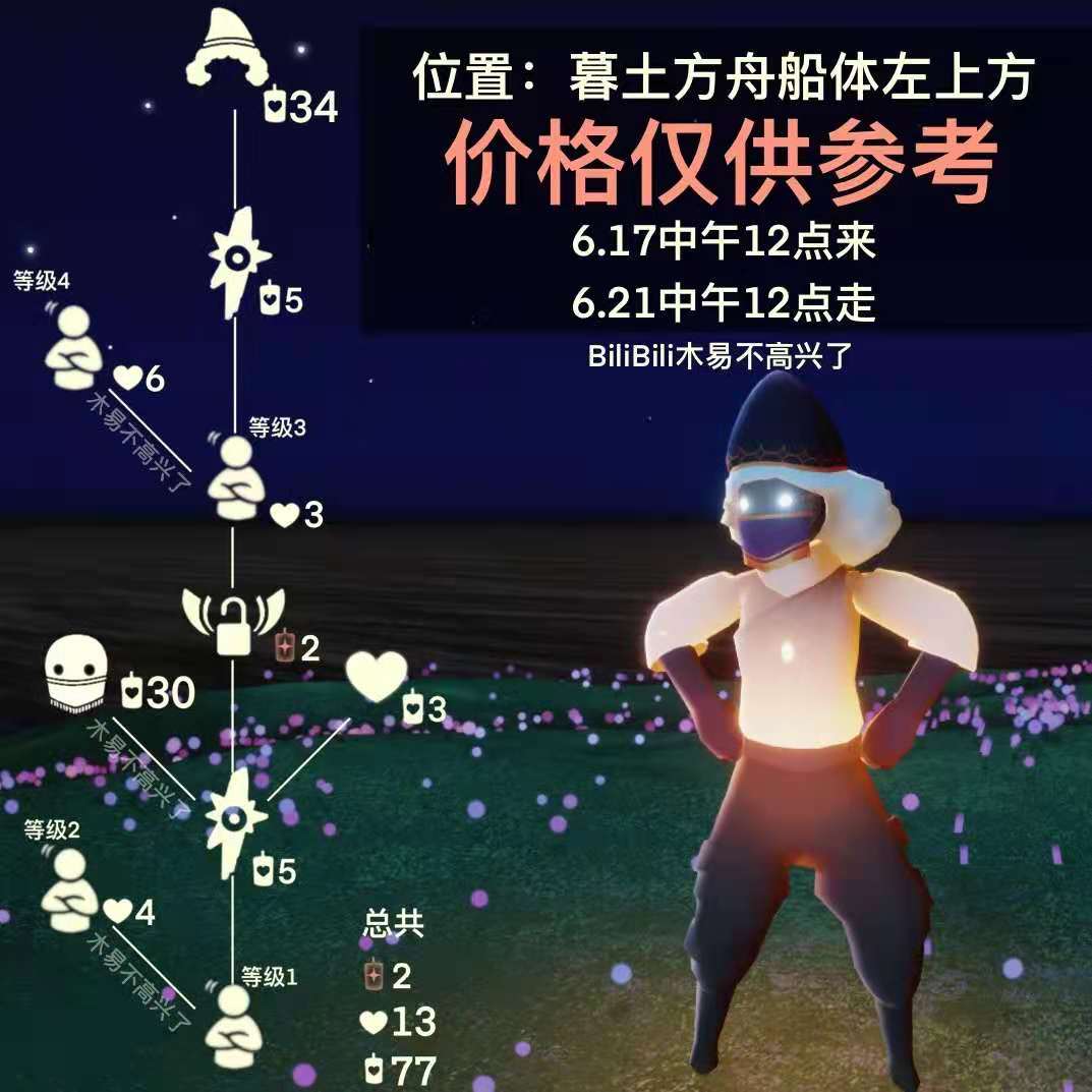 光遇6.17复刻先祖位置在哪里 6月17日复刻点头先祖兑换表