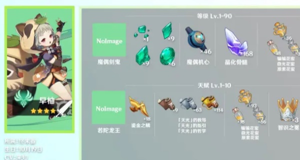 原神早柚武器搭配攻略