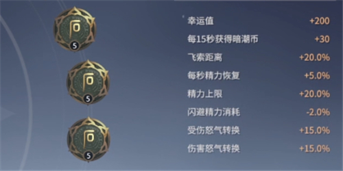 永劫无间幸运有什么用 幸运值天赋属性作用详解