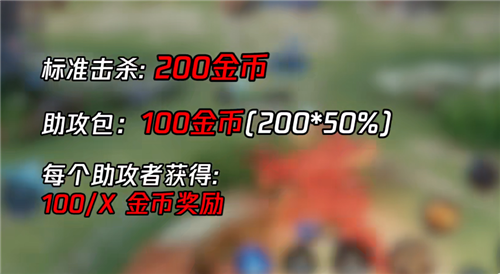 王者荣耀助攻怎么算钱 新助攻算法一览