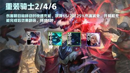 云顶之弈重骑兵转职怎么合成 铲子加什么介绍